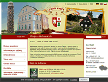Tablet Screenshot of hermanice.com